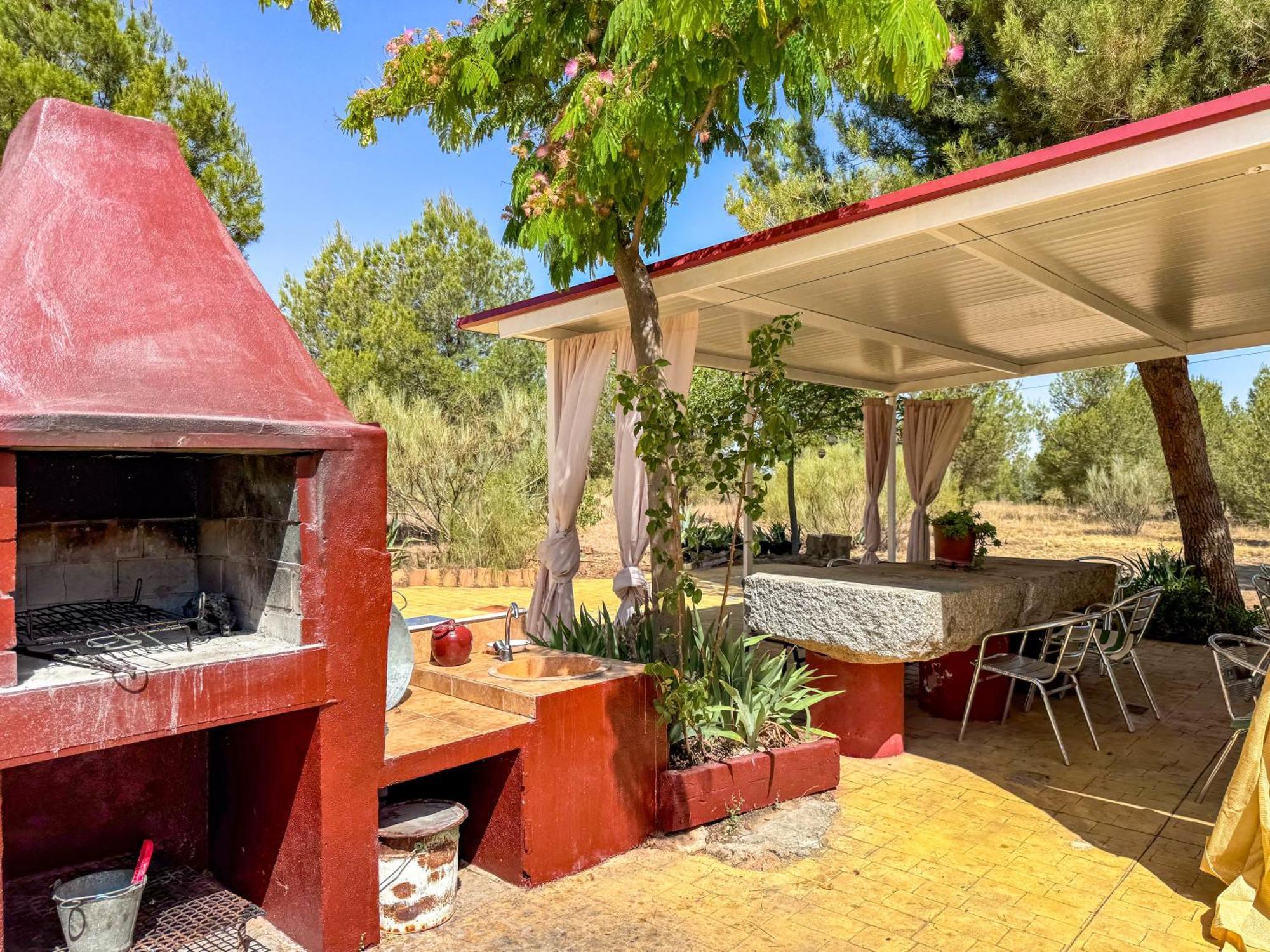 Gasthaus Cortijo Rural Bacares Freila Exterior foto